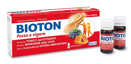 BIOTON GINSENG FORZA VIG 14 FLACONCINI - fitfarma.it