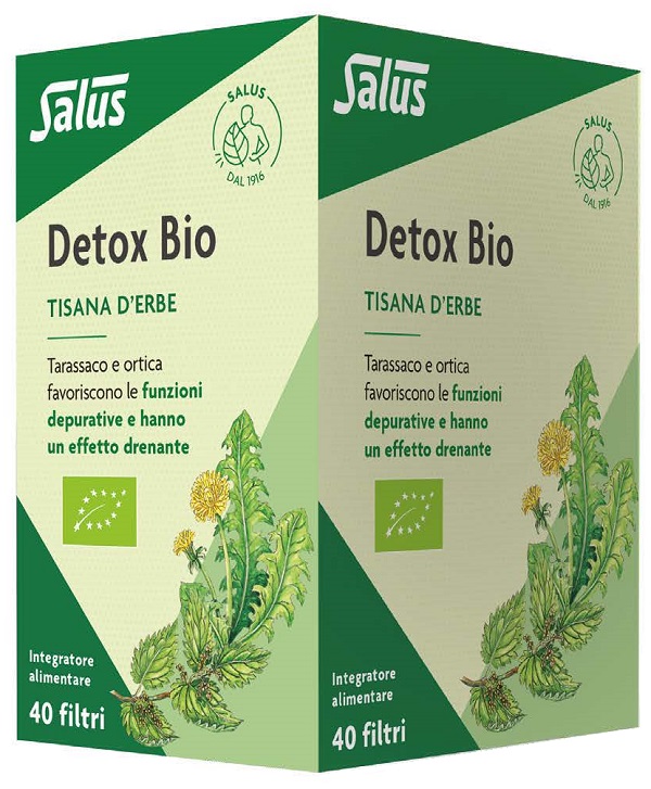 DETOX BIO TISANA 40 FILTRI 72 G - fitfarma.it