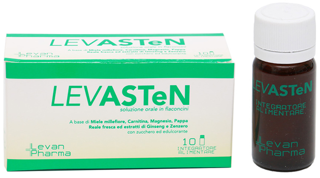 LEVASTEN 10 FLACONCINI DA 10 ML - fitfarma.it