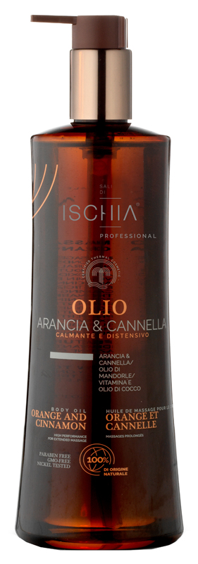 SALI DI ISCHIA OLIO ARANCIA E CANNELLA 500 ML - fitfarma.it
