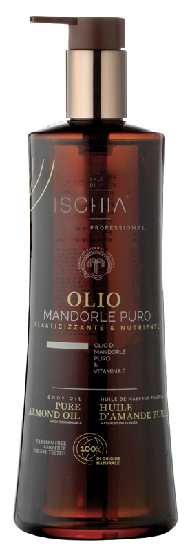 SALI DI ISCHIA OLIO DI MANDORLE PURO 500 ML - fitfarma.it