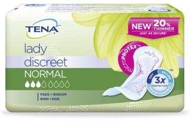 PANNOLONE SAGOMATO TENA DISCREET NORMAL 12 PEZZI - fitfarma.it