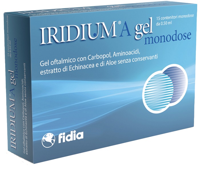 IRIDIUM A GEL OFTALMICO MONODOSE 15X0,50 ML - fitfarma.it