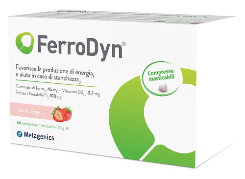 FERRODYN 84 COMPRESSE MASTICABILI - fitfarma.it
