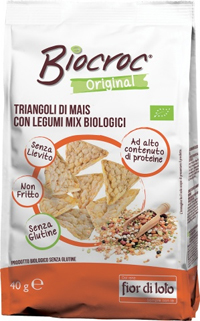 BIOCROC TRIANGOLI DI LEGUMI 40 G - fitfarma.it