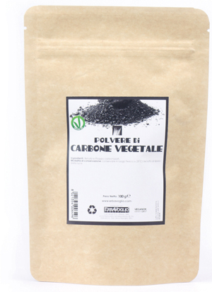 CARBONE VEGETALE POLVERE 100 G - fitfarma.it