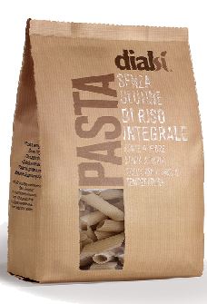 DIALSI' PASTA RISO INTEGRALE PENNE RIGATE NUMERO 34 400 G - fitfarma.it