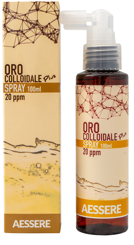 ORO COLLOIDALE PLUS SPRAY 20PPM 100 ML - fitfarma.it
