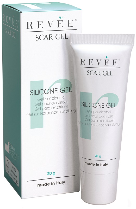 REVEE SCAR GEL IN SILICONE PER TRATTAMENTO E PREVENZIONE CICATRICI IPERTROFICHE E CHELOIDI 20G - fitfarma.it