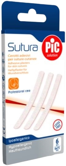CEROTTO PER SUTURA PIC SOLUTION 12 X 100 MM 6 PEZZI - fitfarma.it