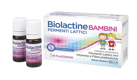 BIOLACTINE BAMBINI 10 FLACONCINI 8 ML - fitfarma.it
