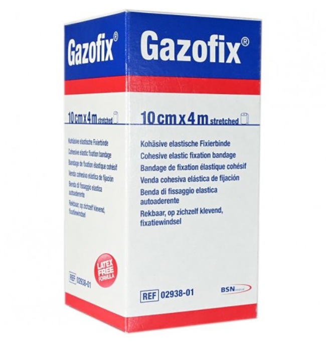 BENDA ELASTICA AUTOADESIVA GAZOFIX 10X400 CM - fitfarma.it