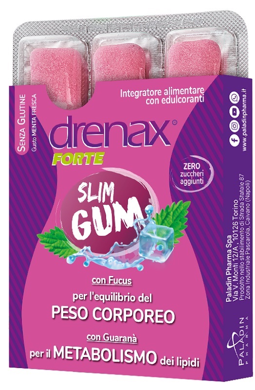 DRENAX SLIM DIMAGRANTE 9 GUM - fitfarma.it