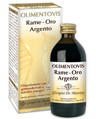 RAME ORO ARGENTO OLIMENTOVIS 200 ML - fitfarma.it