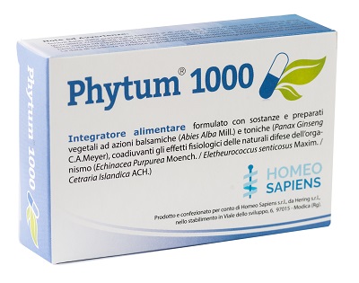 PHYTUM 1000 30 CAPSULE 500 MG - fitfarma.it