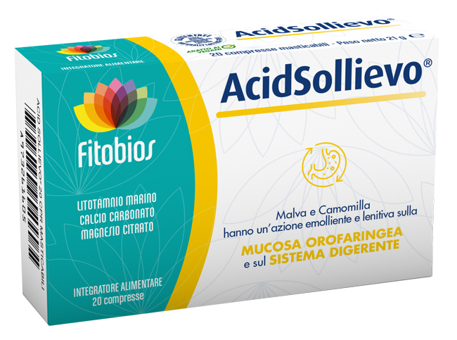 ACID SOLLIEVO 20 COMPRESSE - fitfarma.it
