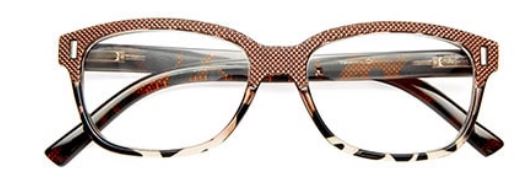 OCCHIALE DA LETTURA PREMONTATO GOLD NEWPORT MARRONE +1,00 - fitfarma.it