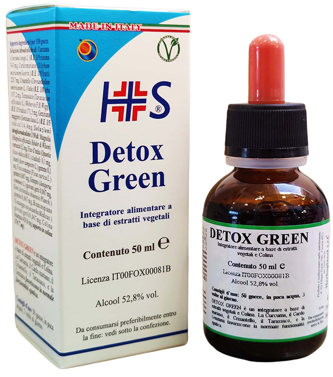 DETOX GREEN GOCCE 50 ML - fitfarma.it
