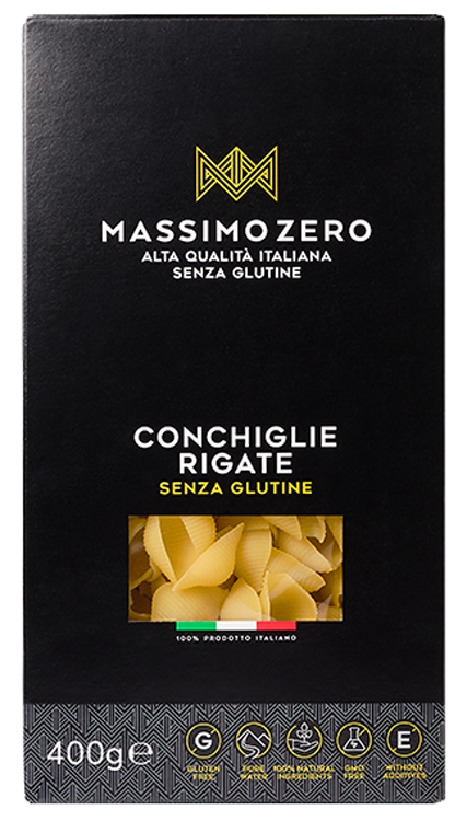 MASSIMO ZERO CONCHIGLIE RIGATE 400 G - fitfarma.it