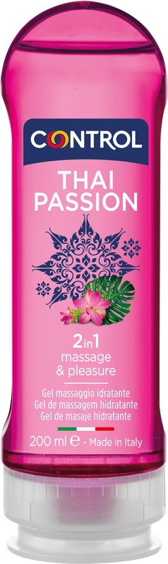 CONTROL GEL PER MASSAGGI THAI PASSION 200 ML - fitfarma.it