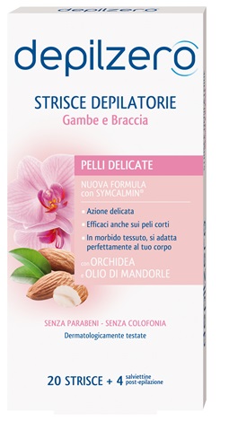 DEPILZERO STRISCE GAMBE BRACCIA 20 PEZZI - fitfarma.it