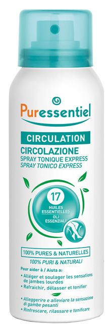 PURESSENTIEL SPRAY TONICO EXPRESS CIRCOLAZIONE 100 ML - fitfarma.it