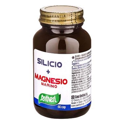 SILICIO + MAGNESIO MARINO 60 CAPSULE 28 G - fitfarma.it