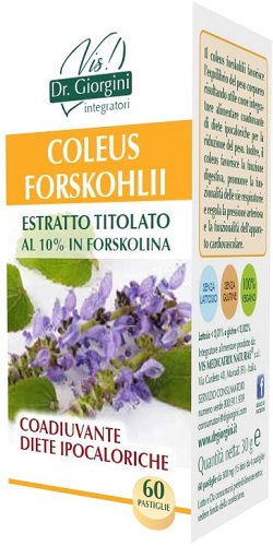 COLEUS FORSKOHLII ESTRATTO TITOLATO 60 PASTIGLIE - fitfarma.it