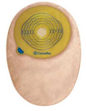 SACCA PER COLOSTOMIA ESTEEM+ FONDO CHIUSO PRETAGLIATO 25 MM CON FINESTRA STANDARD 30 PEZZI - fitfarma.it