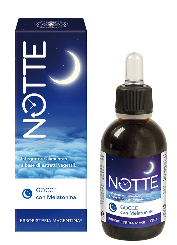 NOTTE MELATONINA GOCCE 50 ML - fitfarma.it
