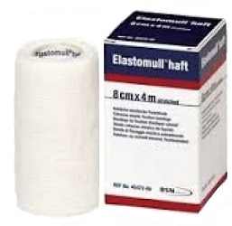 BENDA ELASTICA AUTOADESIVA ELASTOMULL HAFT COMPRESSIONE FORTE 8X400 CM - fitfarma.it