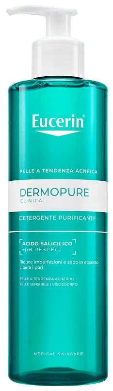 EUCERIN DERMOPURIFYER OIL CONTROL GEL DETERGENTE 400 ML - fitfarma.it