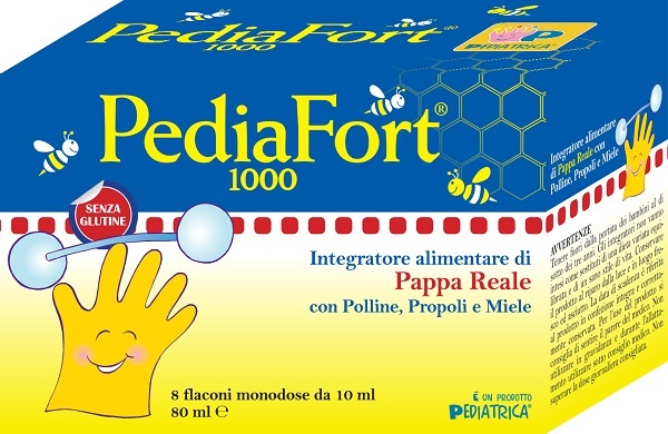 PEDIAFORT 1000 8 FLACONCINI 10 ML - fitfarma.it