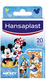 HANSAPLAST CEROTTO MICKEY AND FRIENDS 20 PEZZI - fitfarma.it