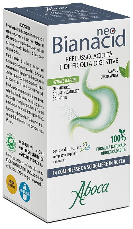 NEOBIANACID 14 COMPRESSE MASTICABILI - fitfarma.it