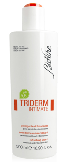 TRIDERM INTIMATE DETERGENTE RINFRESCANTE PH 5,5 500 ML - fitfarma.it