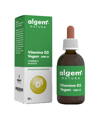VITAMINA D3 VEGAN 2000 UI 50 ML - fitfarma.it