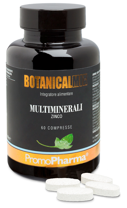 MULTIMINERAL ZINCO BOTANICAL MIX 60 COMPRESSE - fitfarma.it