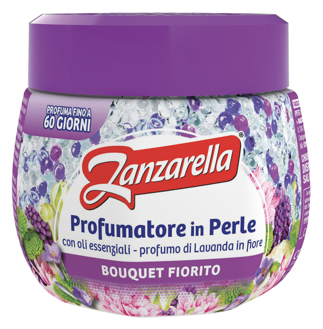 ZANZARELLA PERLE ANTIZANZARA FLOREALE 170 G - fitfarma.it