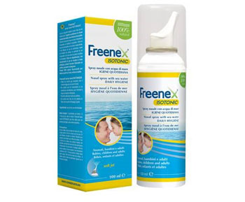 FREENEX ISOTONICO SPRAY NASALE CON ACQUA DI MARE 100 ML - fitfarma.it