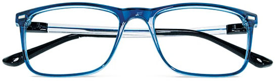 OCCHIALE DA LETTURA PREMONTATO TWINS GOLD DIONISO BLU +3,50 - fitfarma.it