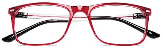 OCCHIALE DA LETTURA PREMONTATO TWINS GOLD DIONISO ROSSO +1,00 - fitfarma.it