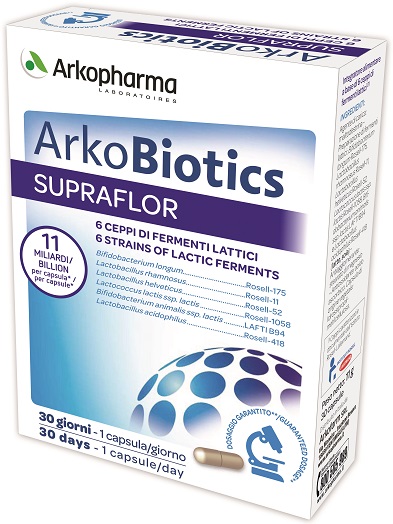 ARKOBIOTICS SUPRAFLOR 30 CAPSULE - fitfarma.it