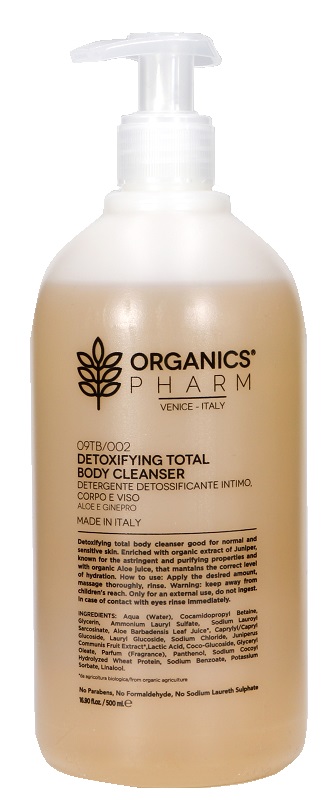 ORGANICS PHARM DETOXIFYING TOTAL BODY CLEANSER 500 ML - fitfarma.it