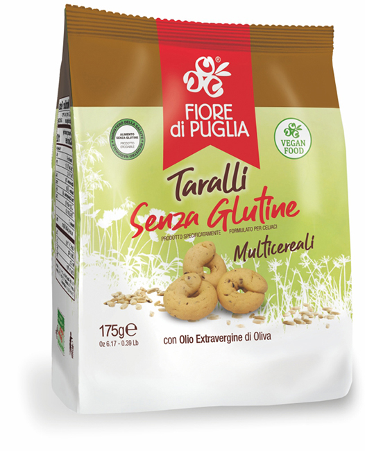 FIORE DI PUGLIA TARALLI MULTICEREALE 175 G - fitfarma.it