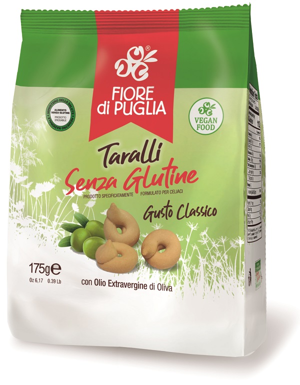 FIORE DI PUGLIA TARALLI GUSTO CLASSICO 175 G - fitfarma.it