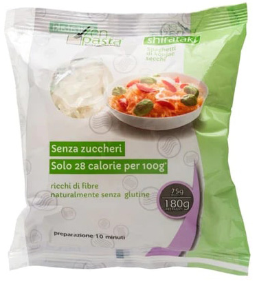 ZENPASTA SHIRATAKI ESSICATO TAGLIATELLE MONODOSE 75 G - fitfarma.it