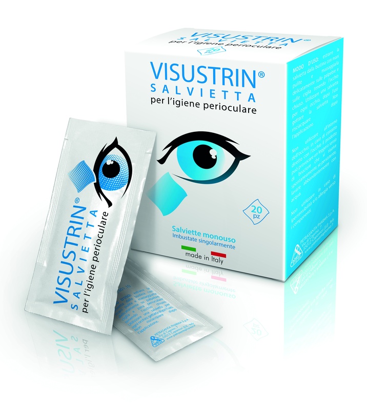VISUSTRIN SALVIETTA OCULARE 20 PEZZI - fitfarma.it