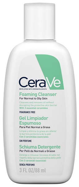 CERAVE SCHIUMA DETERGENTE VISO 88 ML - fitfarma.it