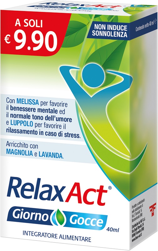 RELAX ACT GIORNO GOCCE 40 ML - fitfarma.it